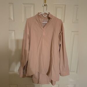 Discount Divas Pink Quarter-Zip Pullover